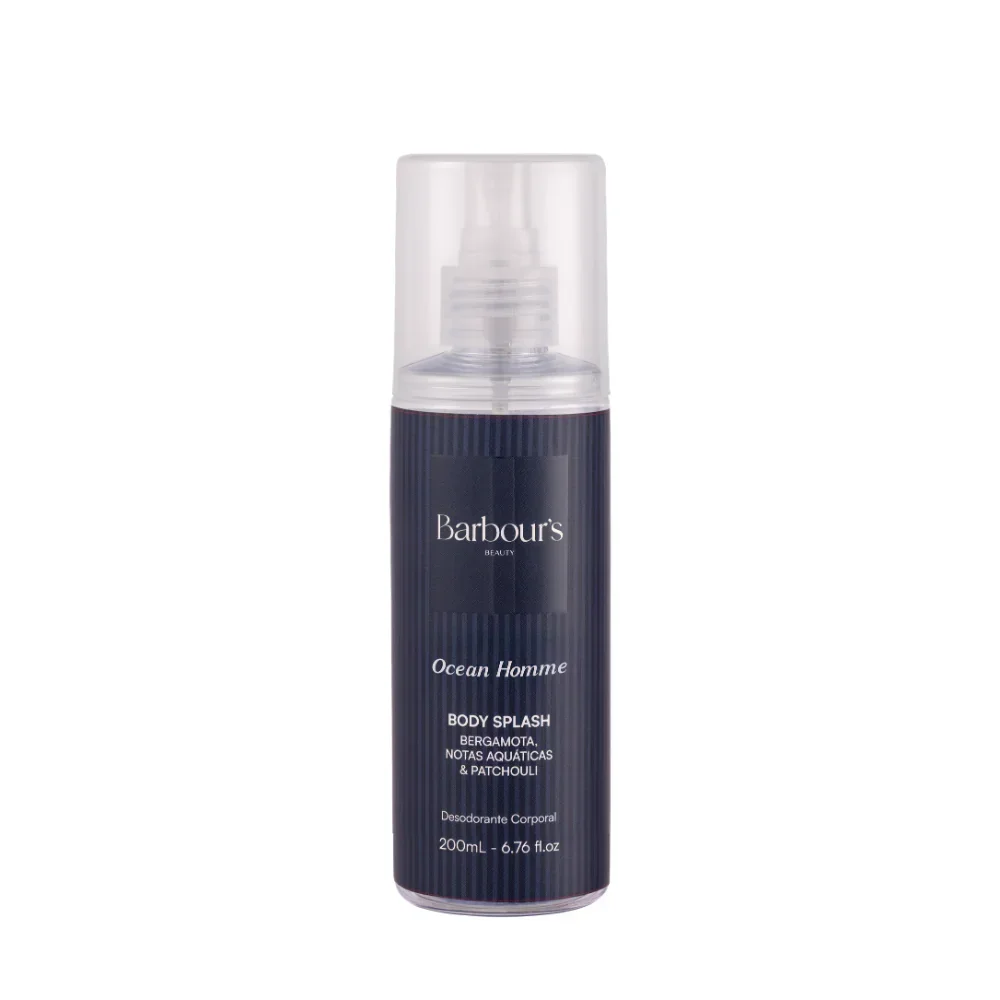 Body Splash Ocean Homme Desodorante Colônia 200ml