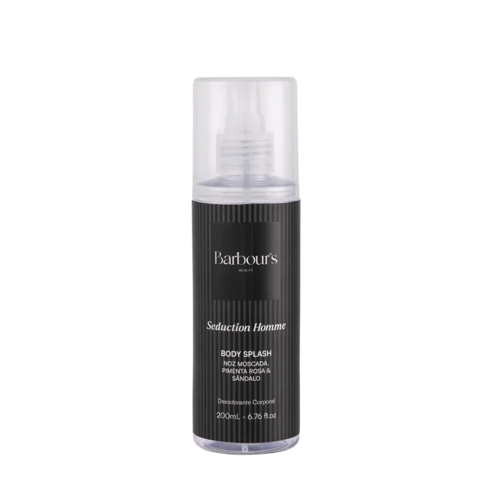 Body Splash Seduction Homme Desodorante Colônia 200ml