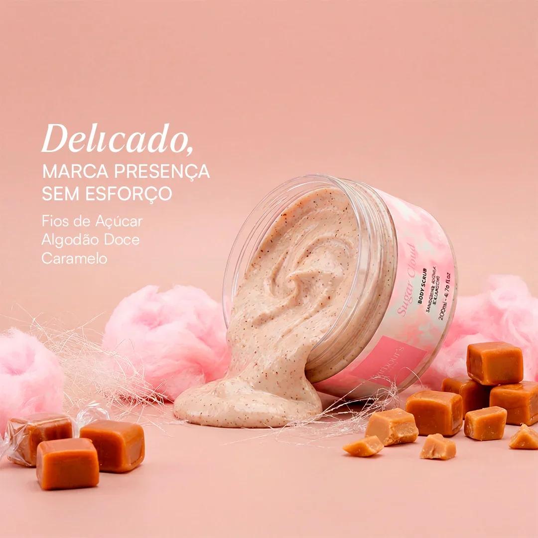 Esfoliante Sugar Cloud - Linha Gourmand - Image 2