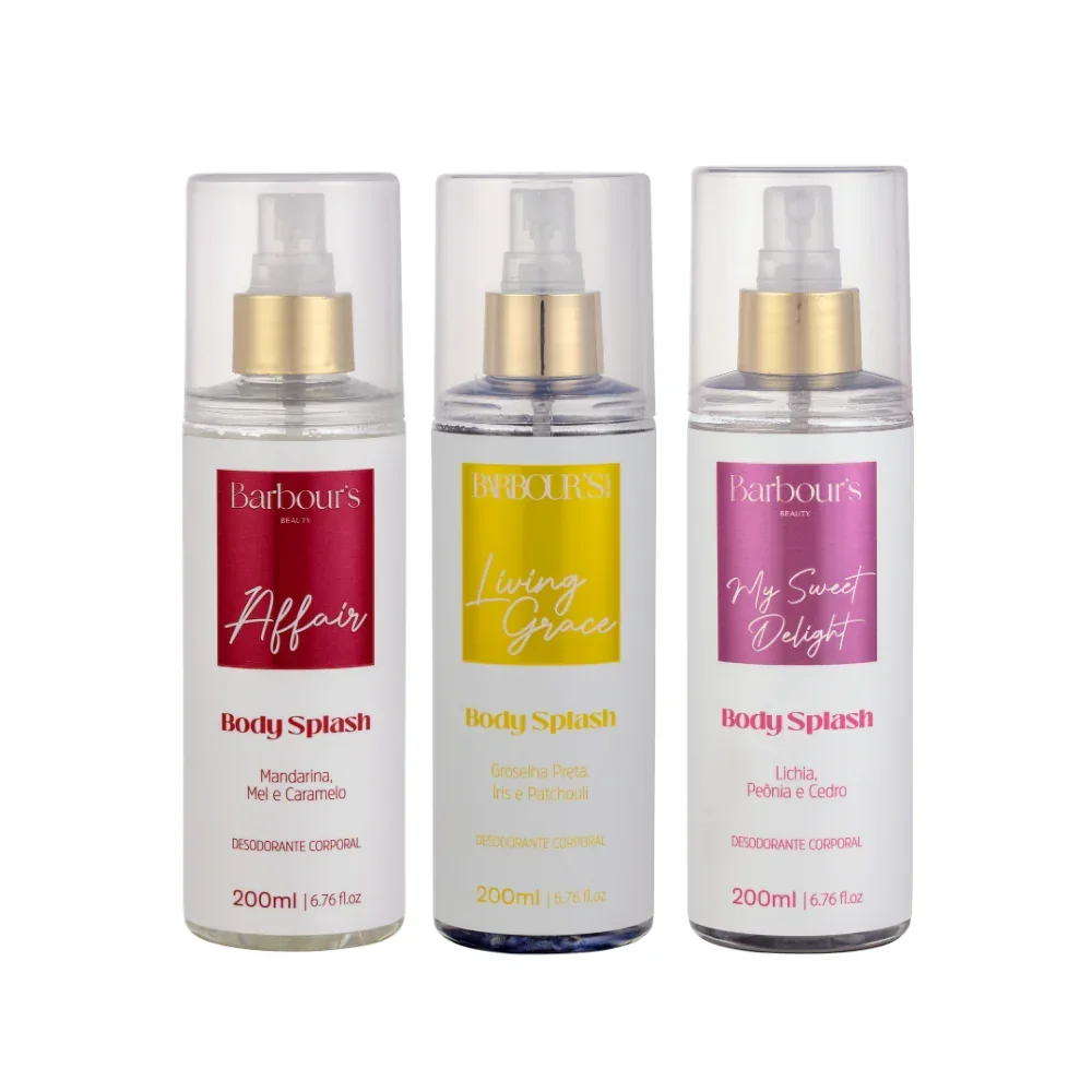 Kit 3 Body Splash - Affair, Living Grace, My Sweet Delight