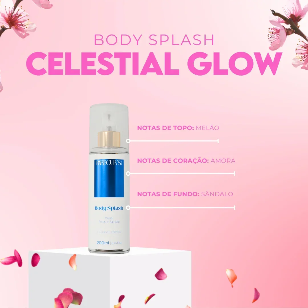 Kit Presenteável Body Splash + Perfume de Cabelo Celestial Glow - Image 4