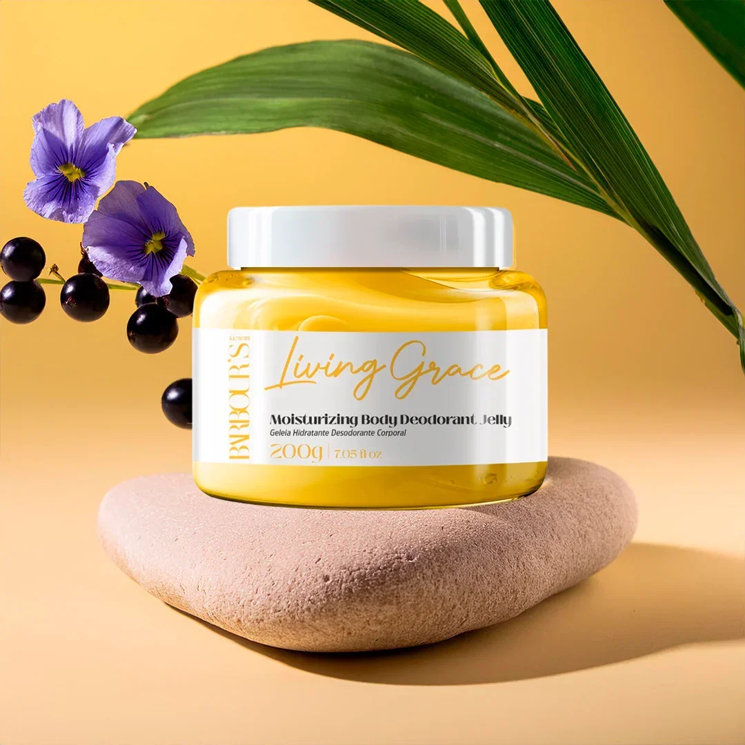 Kit Geleia Hidratante Desodorante + Body Splash Corporal Living Grace - Image 2
