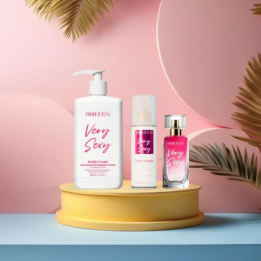 Kit Very Sexy  - Perfume de Cabelo, Body Splash e Body Cream - Image 2