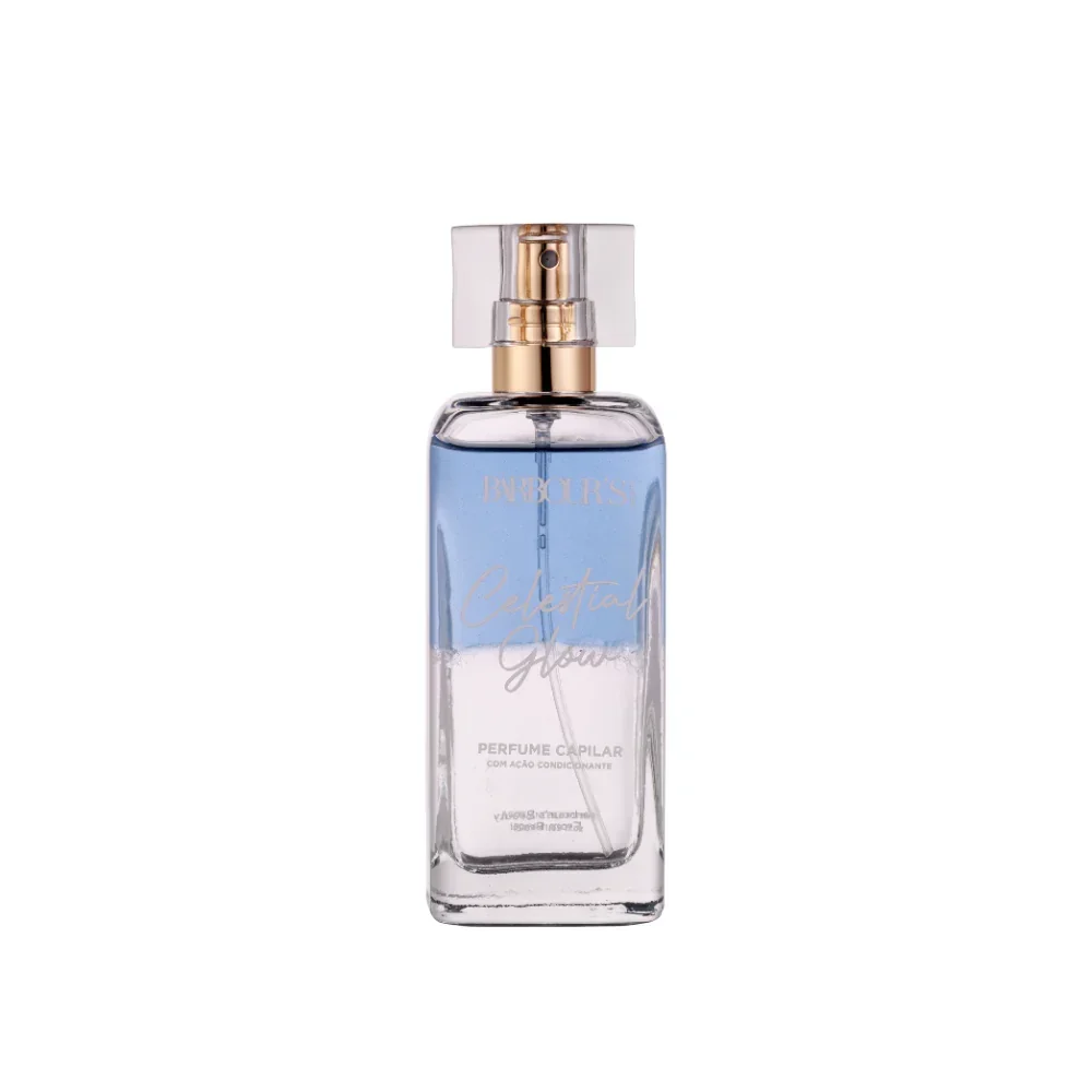 Perfume para cabelo Celestial Glow / finalizador termoativo